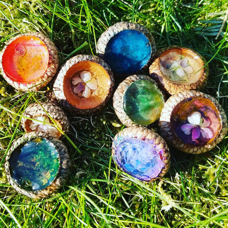 Acorn Charms